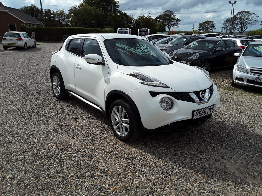 Nissan Juke 1.2 Dig-t N-connecta White #1