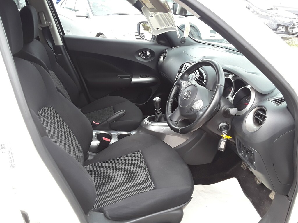Nissan Juke 1.2 Dig-t N-connecta White #9