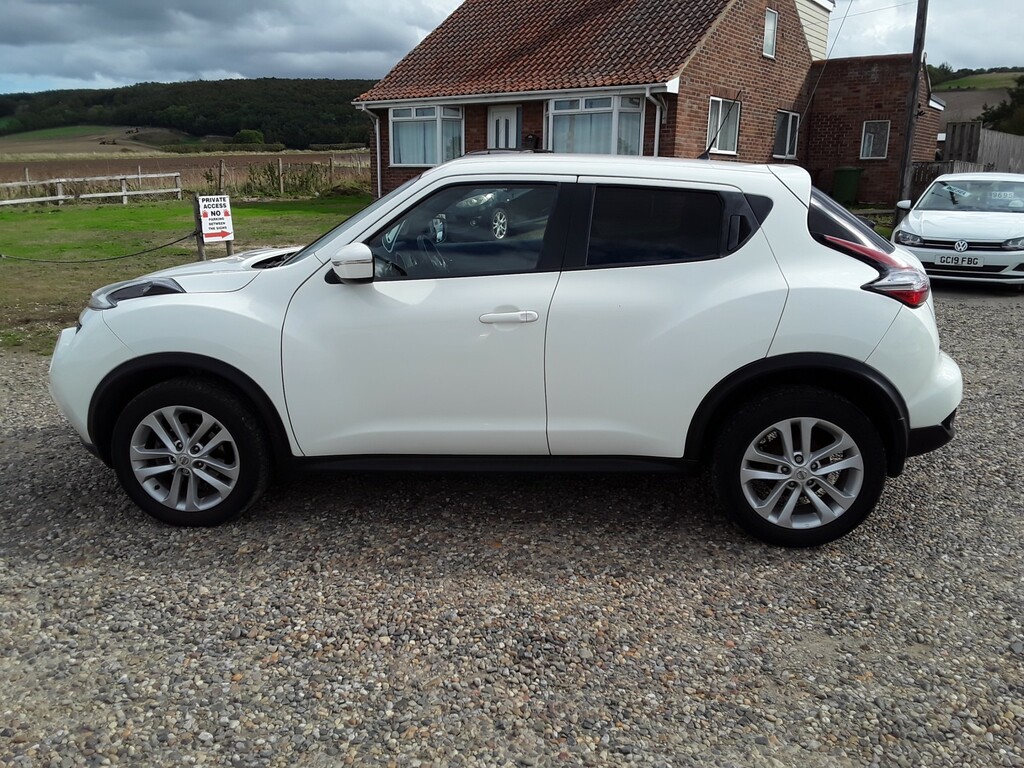 Nissan Juke 1.2 Dig-t N-connecta White #4
