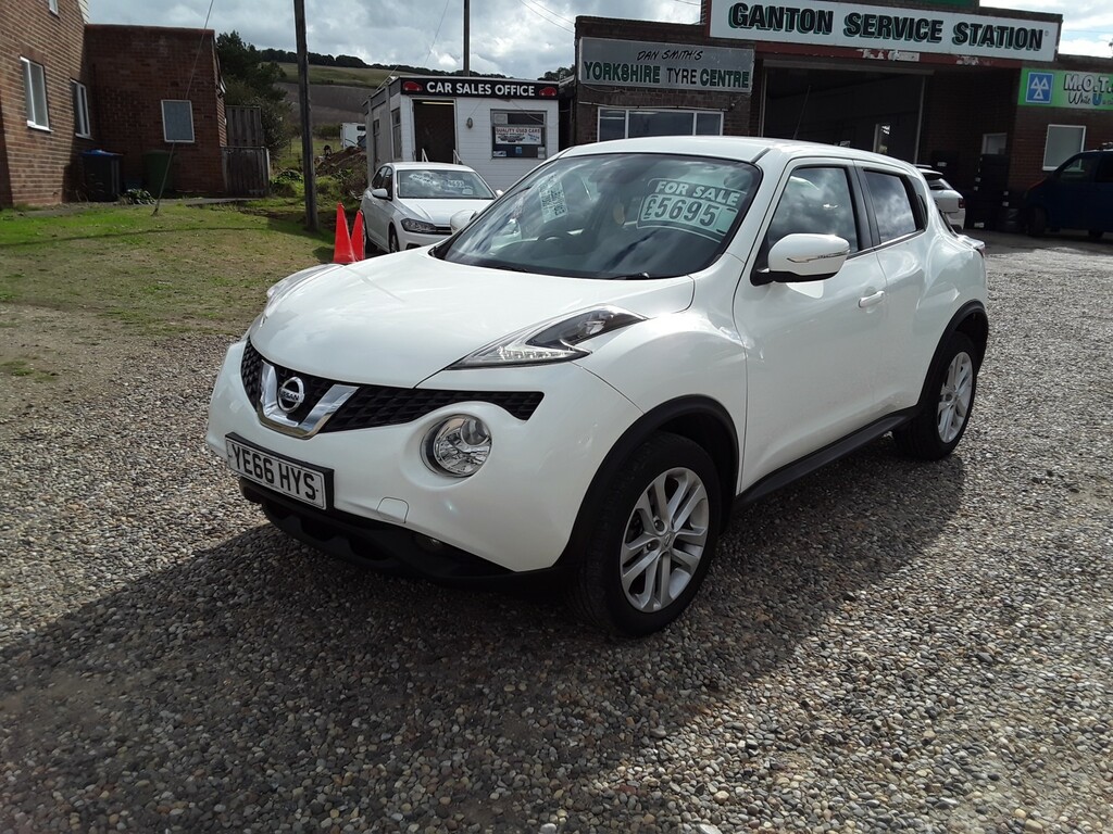 Nissan Juke 1.2 Dig-t N-connecta White #3