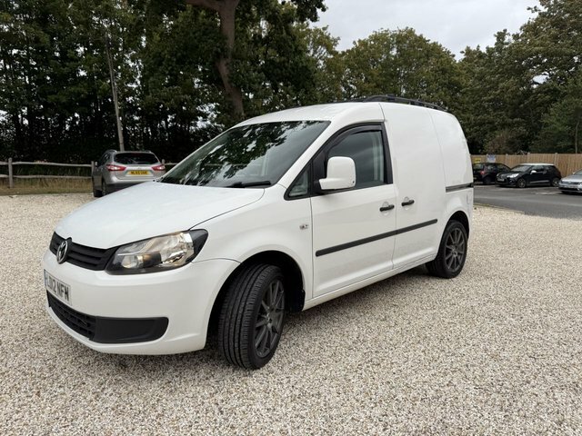 Volkswagen Caddy C20 Tdi White #9