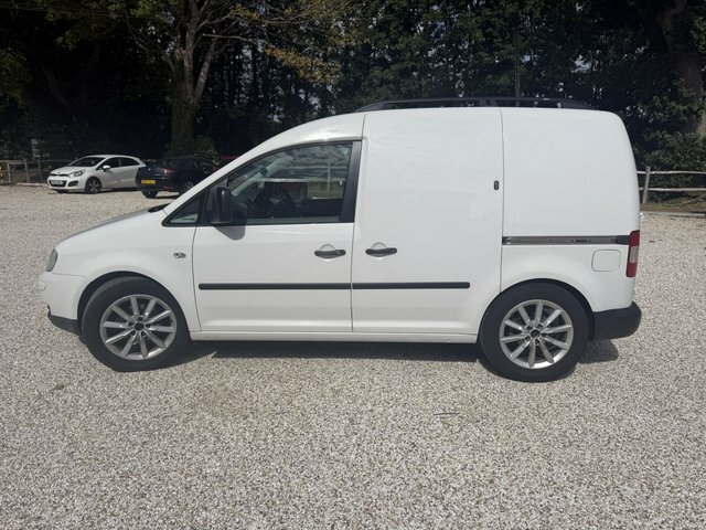 Volkswagen Caddy 2.0 Sdi Pd C20 Panel Van L1 Stan White #5