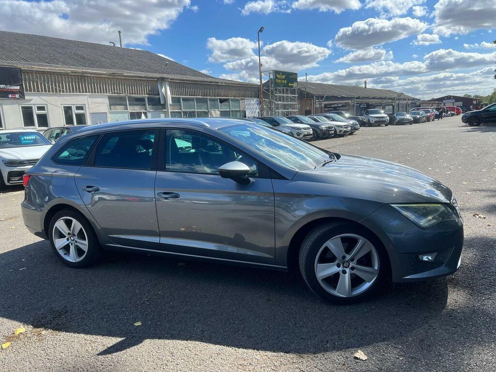 Seat Leon Estate 2.0 Tdi Cr Fr Sport Tourer Dsg Euro 5 Ss Grey #3