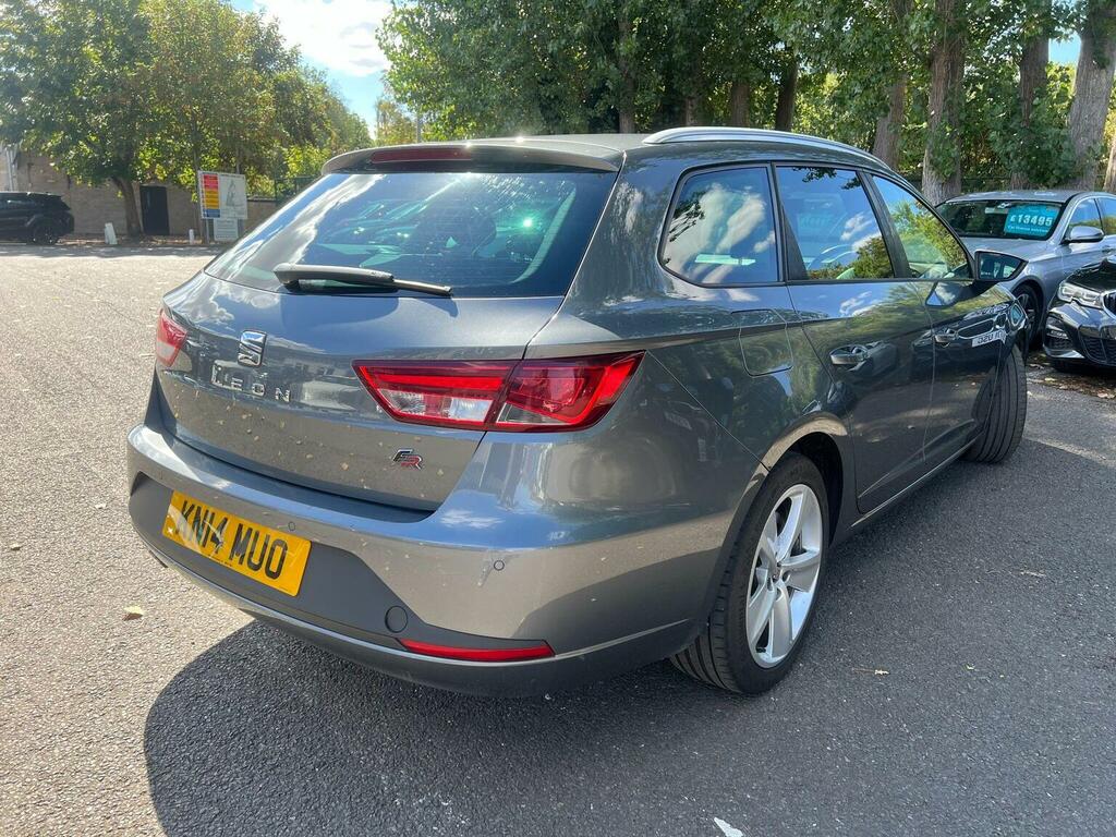 Seat Leon Estate 2.0 Tdi Cr Fr Sport Tourer Dsg Euro 5 Ss Grey #5