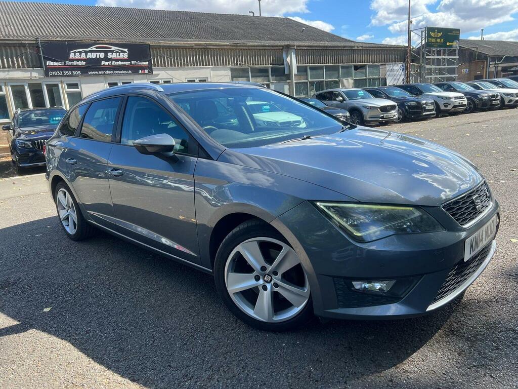 Seat Leon Estate 2.0 Tdi Cr Fr Sport Tourer Dsg Euro 5 Ss Grey #2