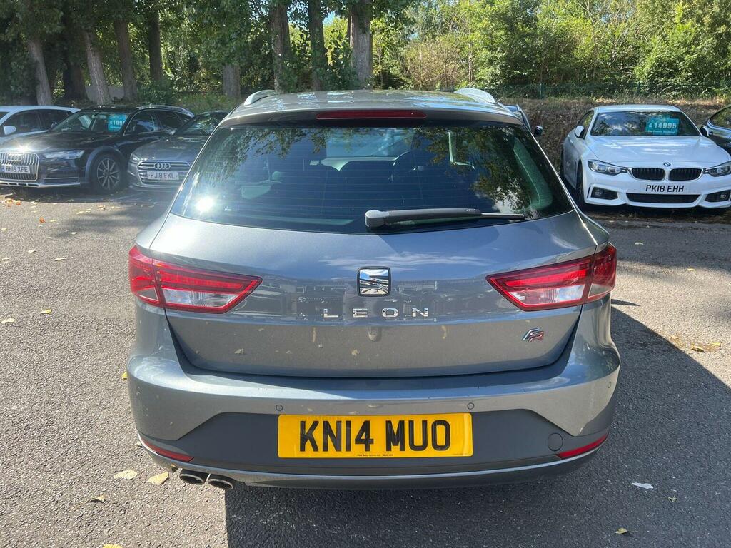 Seat Leon Estate 2.0 Tdi Cr Fr Sport Tourer Dsg Euro 5 Ss Grey #6