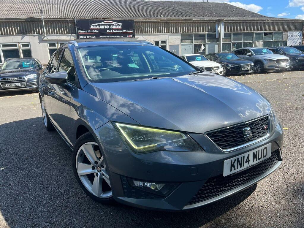 Seat Leon Estate 2.0 Tdi Cr Fr Sport Tourer Dsg Euro 5 Ss Grey