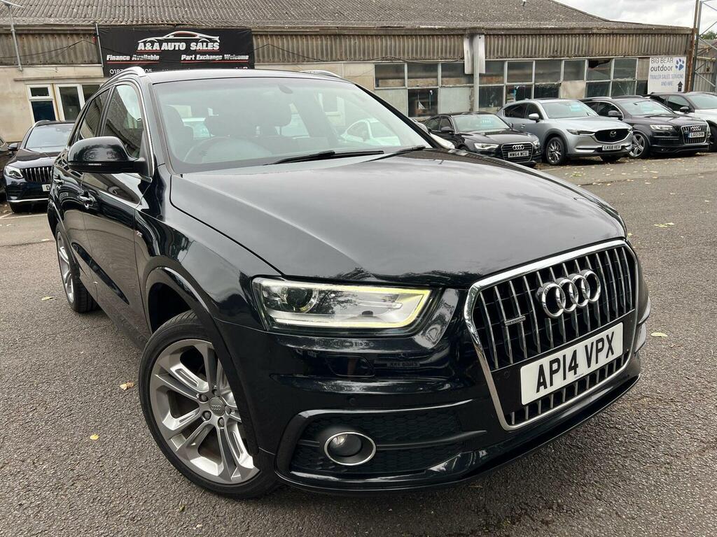 Audi Q3 Suv 2.0 Tdi S Line S Tronic Quattro Euro 5 Ss 5 Black