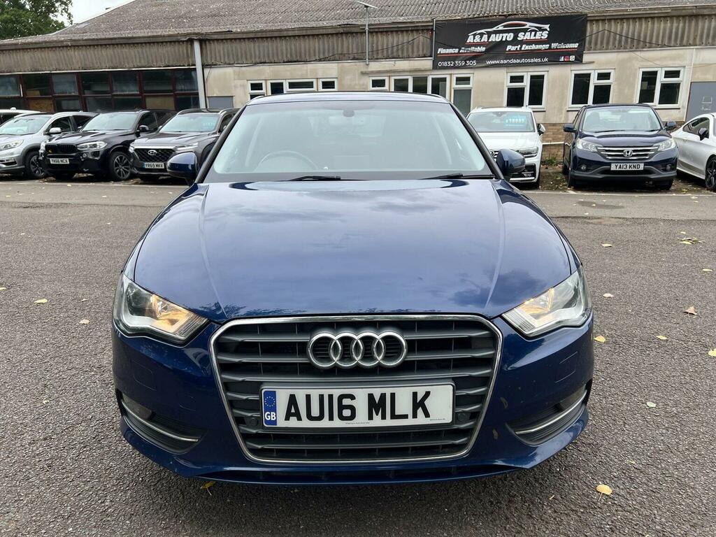 Audi A3 Hatchback 2.0 Tdi Se Technik Sportback Euro 6 Ss AU16MLK Blue #2