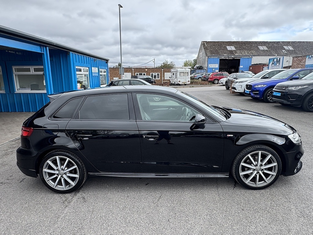 Audi A3 Tfsi Black Edition U15491616 Ulez RK19RNV Black #6