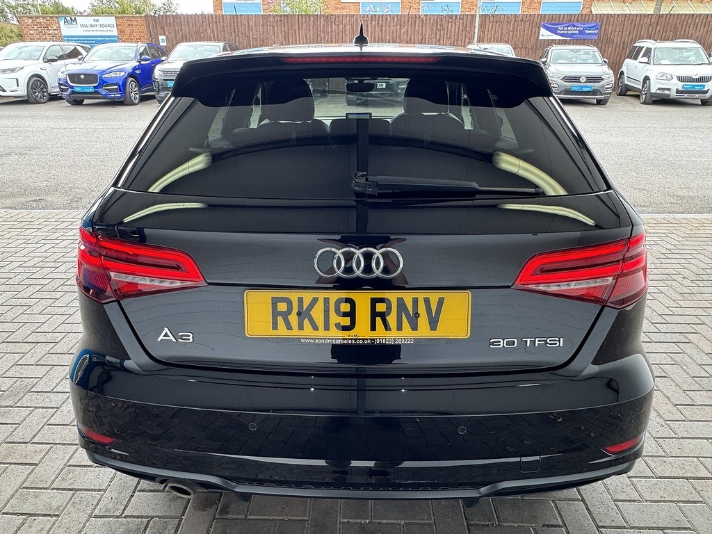 Audi A3 Tfsi Black Edition U15491616 Ulez RK19RNV Black #4