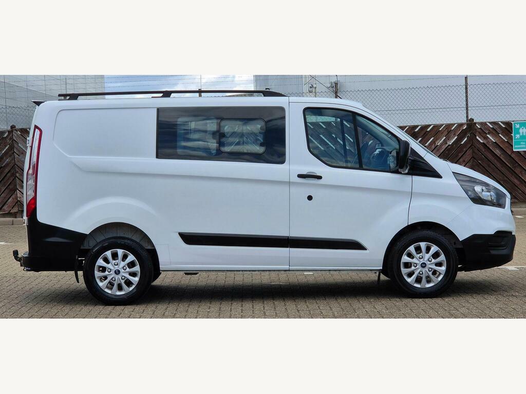 Ford Transit Custom 2.0 300 Ecoblue Crew Van L1 H1 Euro 6 White #5