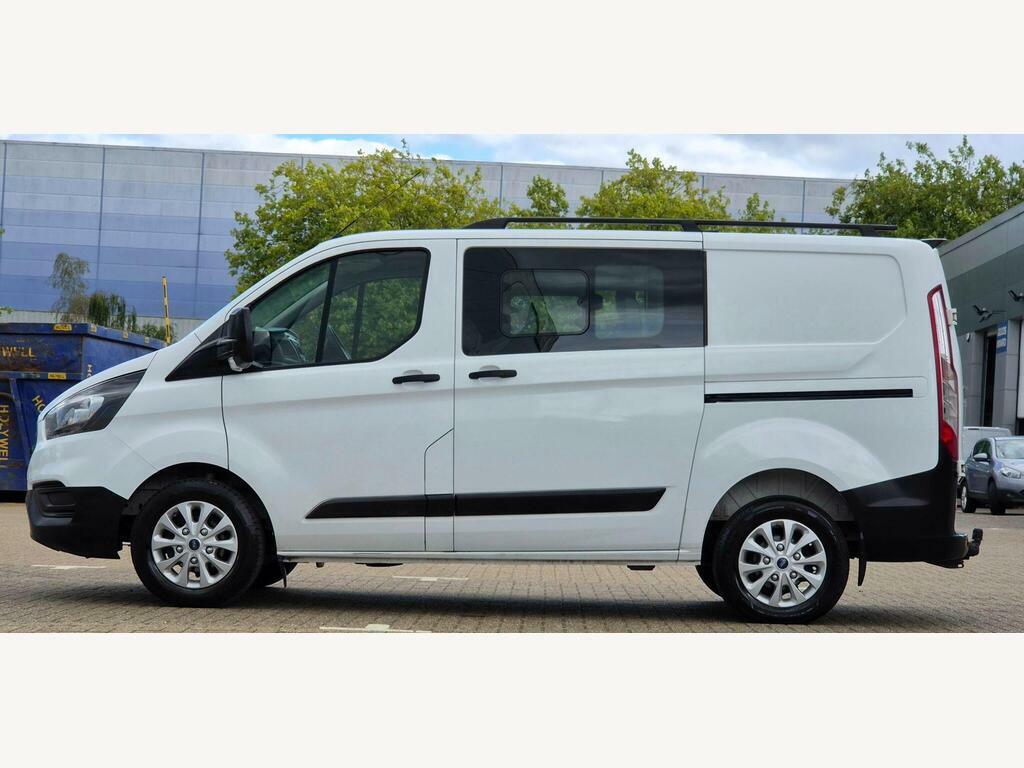 Ford Transit Custom 2.0 300 Ecoblue Crew Van L1 H1 Euro 6 White #6