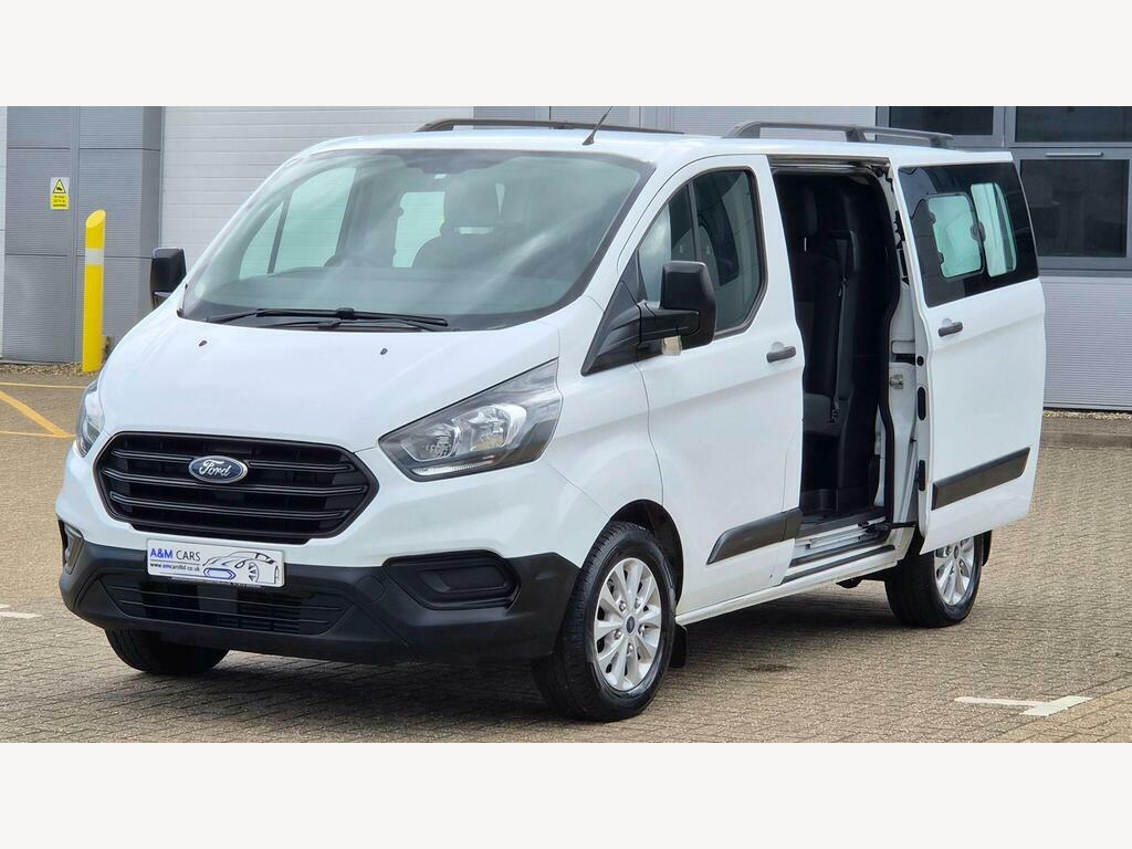 Ford Transit Custom 2.0 300 Ecoblue Crew Van L1 H1 Euro 6 White