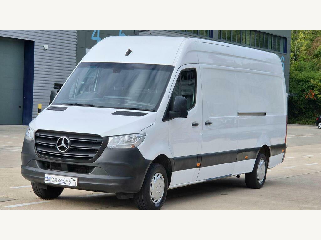 Mercedes-Benz Sprinter 2.0 315 Cdi Progressive Rwd L3 H2 Euro 6 S S White