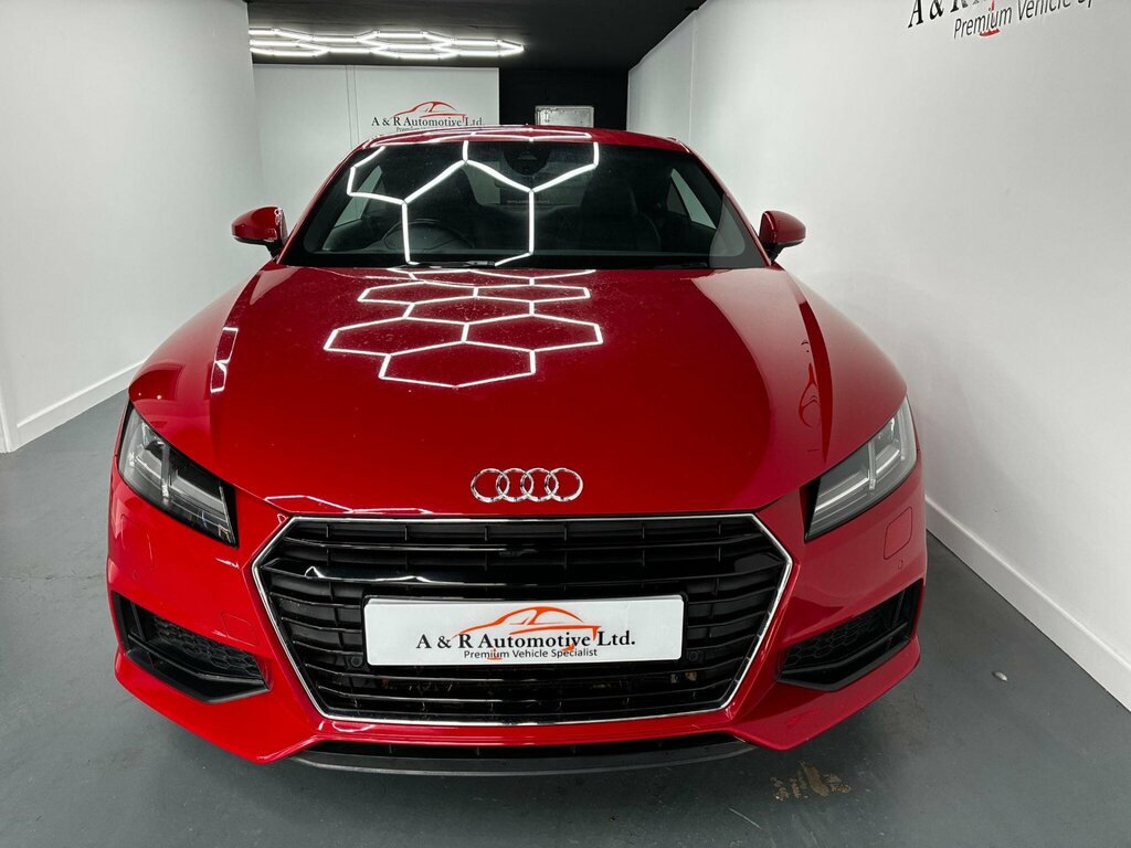 Audi TT 2.0 Tfsi S Line Euro 6 Ss Red #4