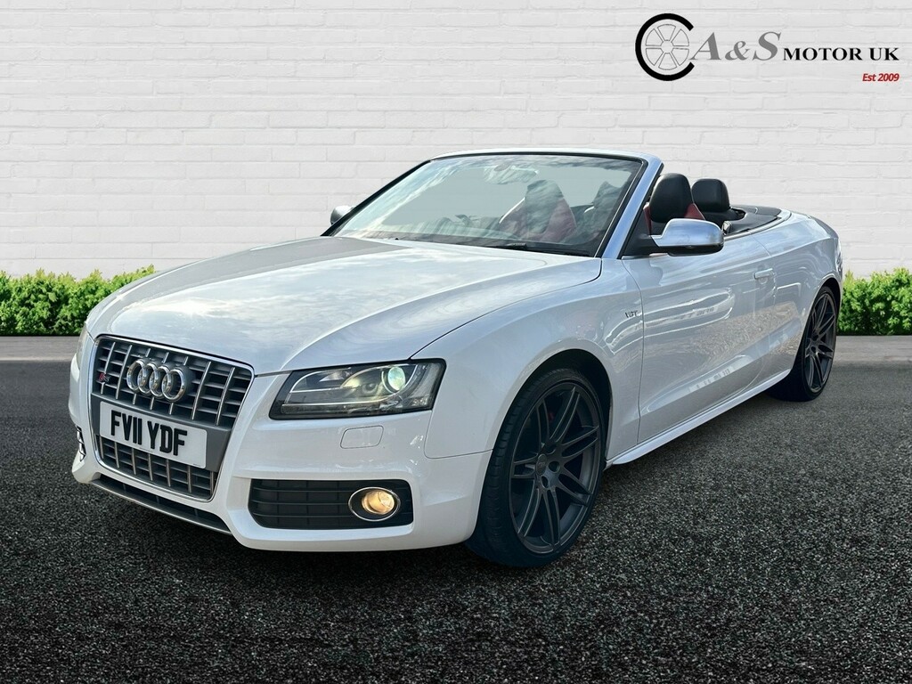 Audi S5 Convertible 3.0 Tfsi V6 201111 White