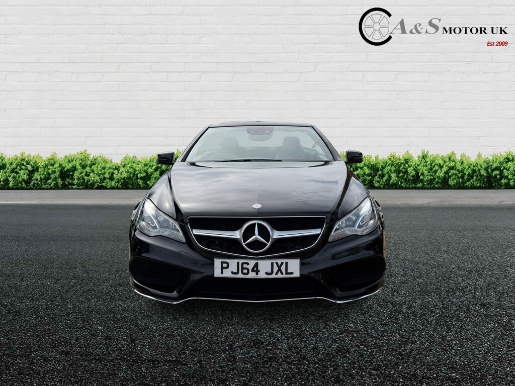 Mercedes-Benz E Class Convertible 3.0 E350d V6 Bluetec Amg Line 201464 PJ64JXL Black #2