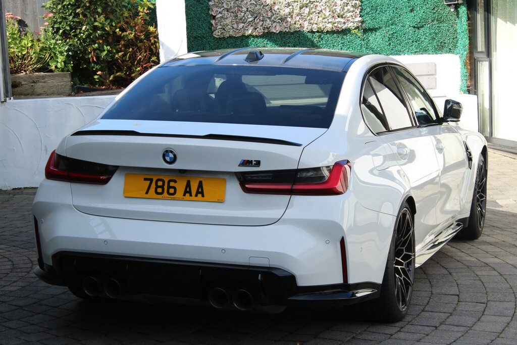 BMW M3 3.0 M3 Competition Saloon White #4