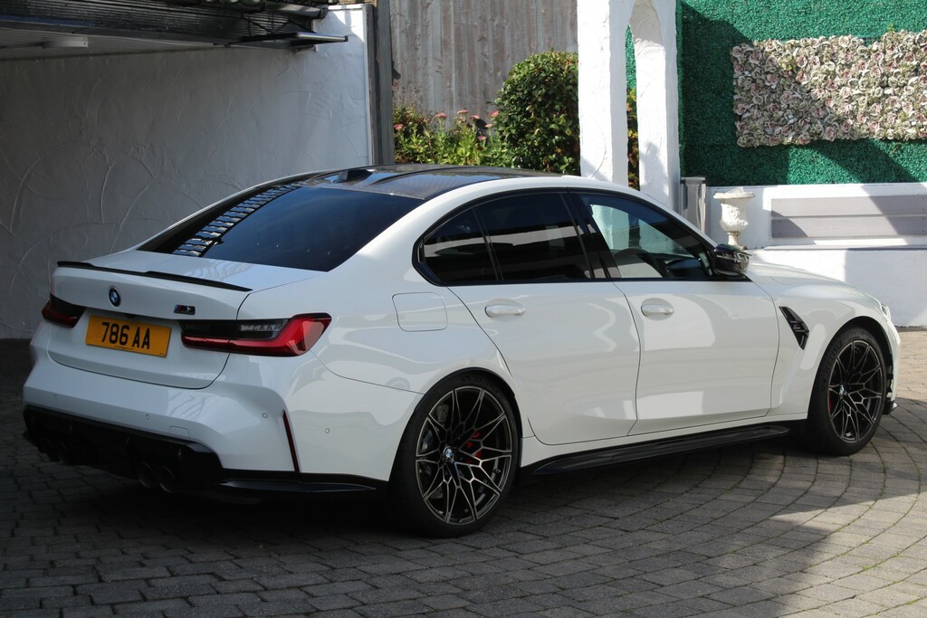 BMW M3 3.0 M3 Competition Saloon White #5