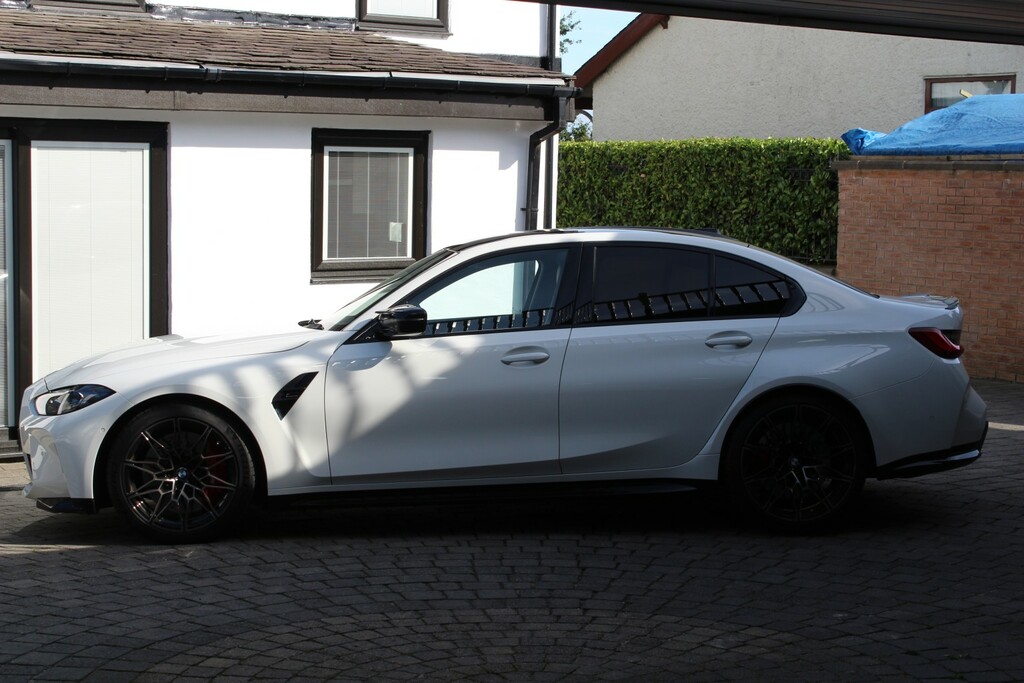 BMW M3 3.0 M3 Competition Saloon White #2