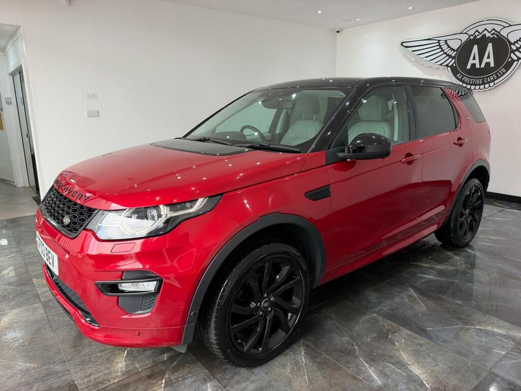 Land Rover Discovery Sport 2.0 Td4 Hse Dynamic Lux 4Wd Euro 6 Ss Red #3
