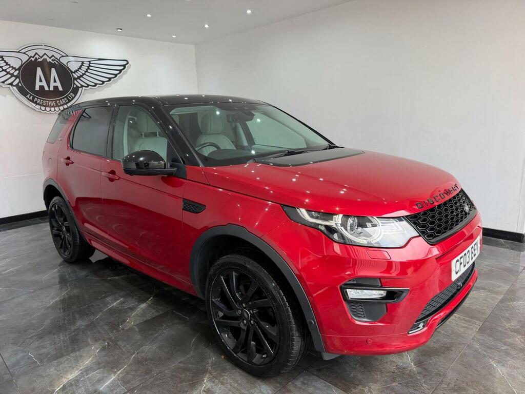 Land Rover Discovery Sport 2.0 Td4 Hse Dynamic Lux 4Wd Euro 6 Ss Red #5
