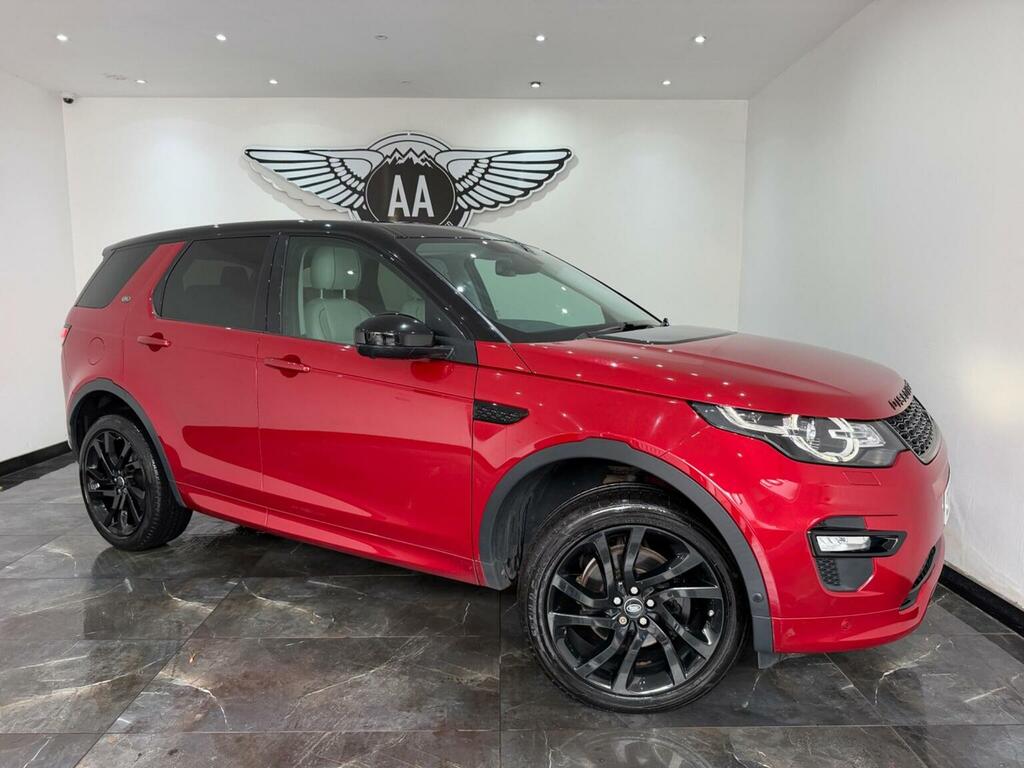 Land Rover Discovery Sport 2.0 Td4 Hse Dynamic Lux 4Wd Euro 6 Ss Red
