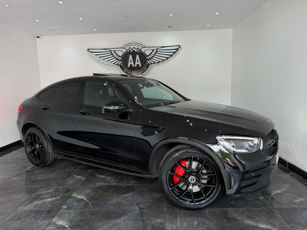 Mercedes-Benz GLC Class 2.0 Glc300d Amg Line Premium Plus Coupe G-tronic Black