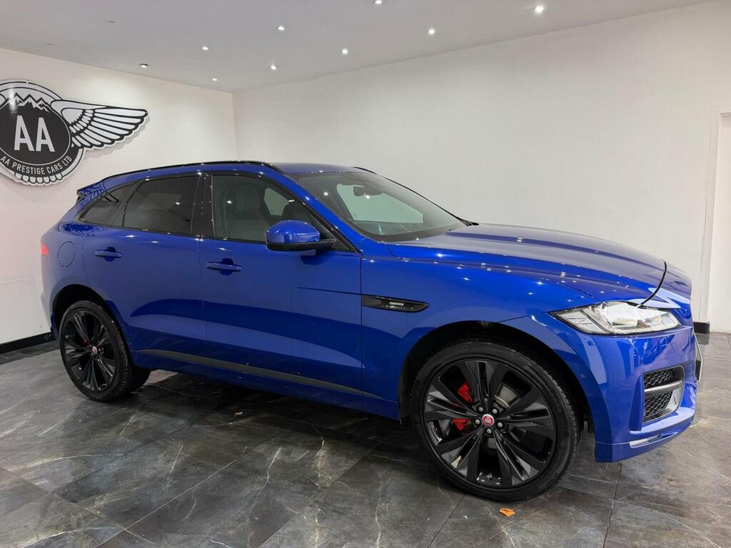 Jaguar F-Pace 2.0 P250i R-sport Awd Euro 6 Ss Blue #6