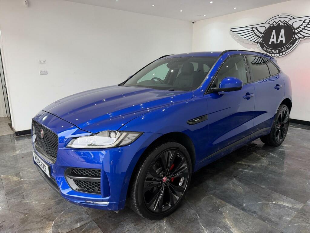 Jaguar F-Pace 2.0 P250i R-sport Awd Euro 6 Ss Blue #3