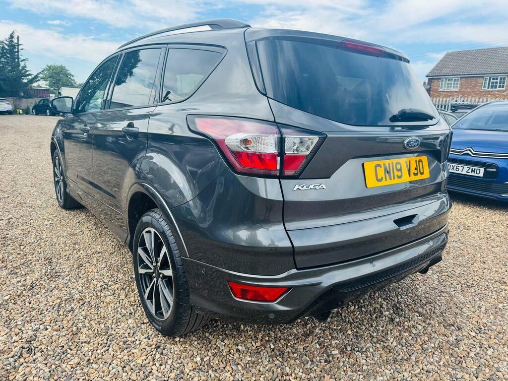 Ford Kuga 2.0 Tdci St-line Powershift Euro 6 CN19VJO Grey #4