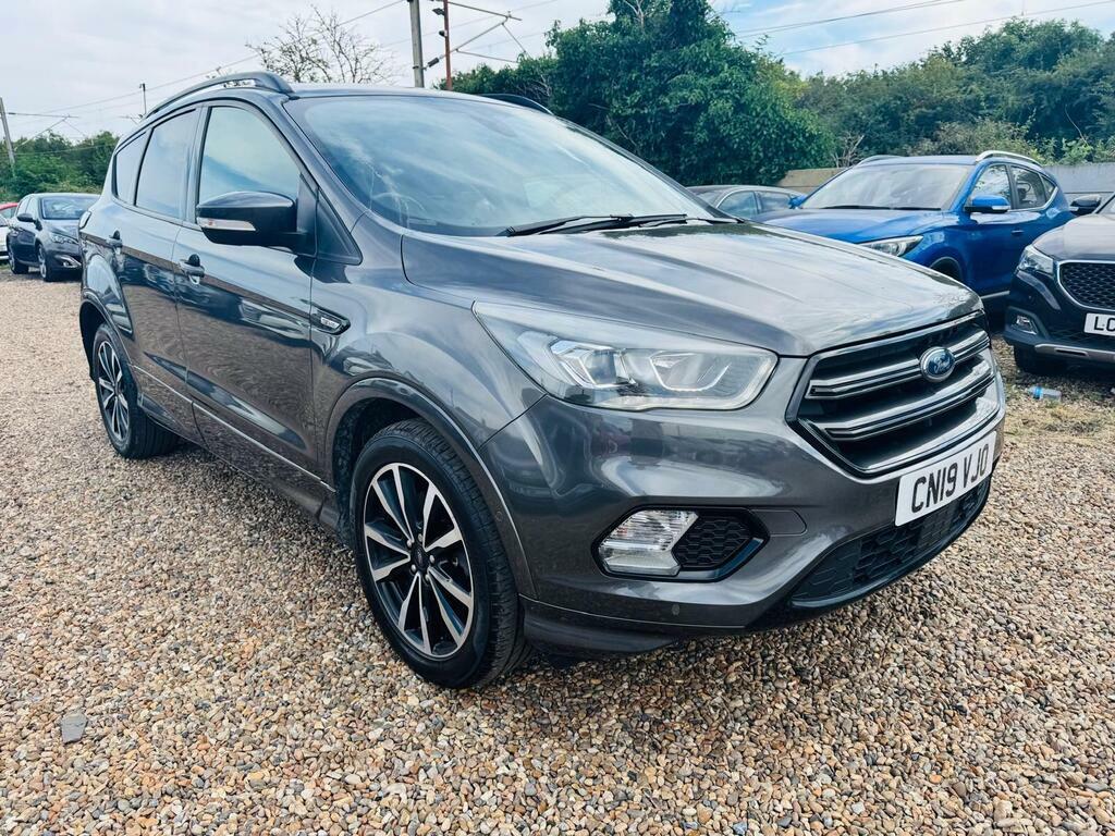 Ford Kuga 2.0 Tdci St-line Powershift Euro 6 CN19VJO Grey #6