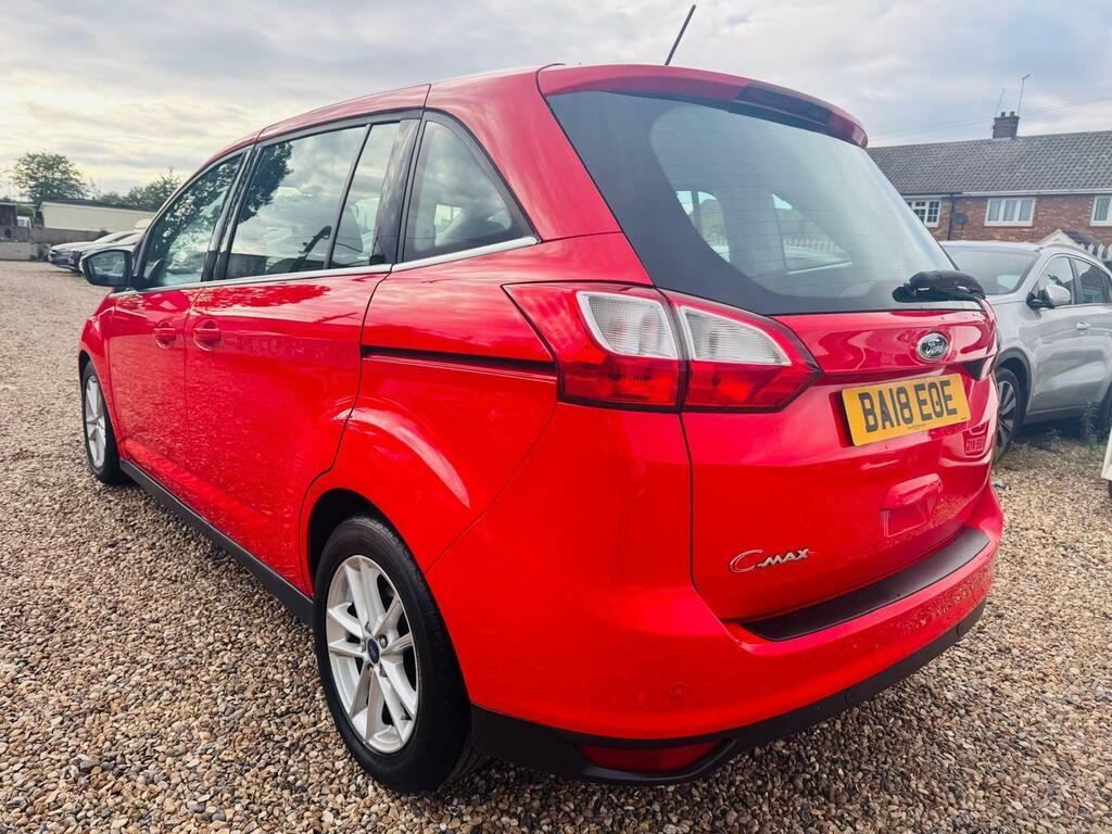 Ford Grand C-Max 1.5 Tdci Zetec Powershift Euro 6 S S Red #4