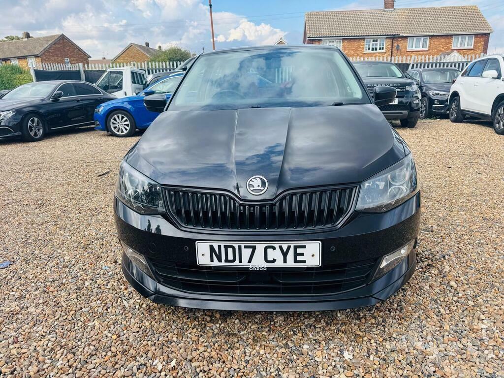 Skoda Fabia Hatchback White #2