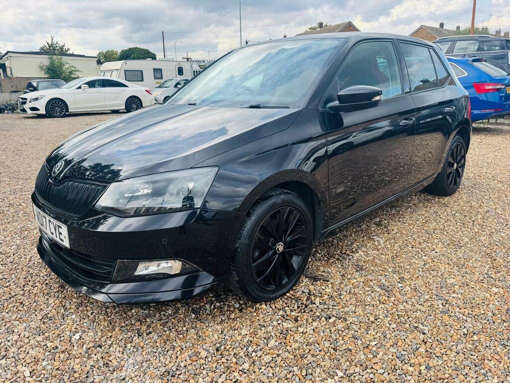 Skoda Fabia Hatchback White #3