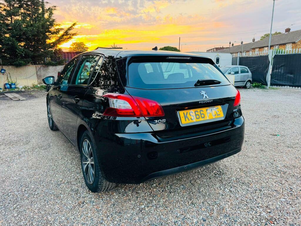 Peugeot 308 1.6 Bluehdi Allure Euro 6 S S Black #4