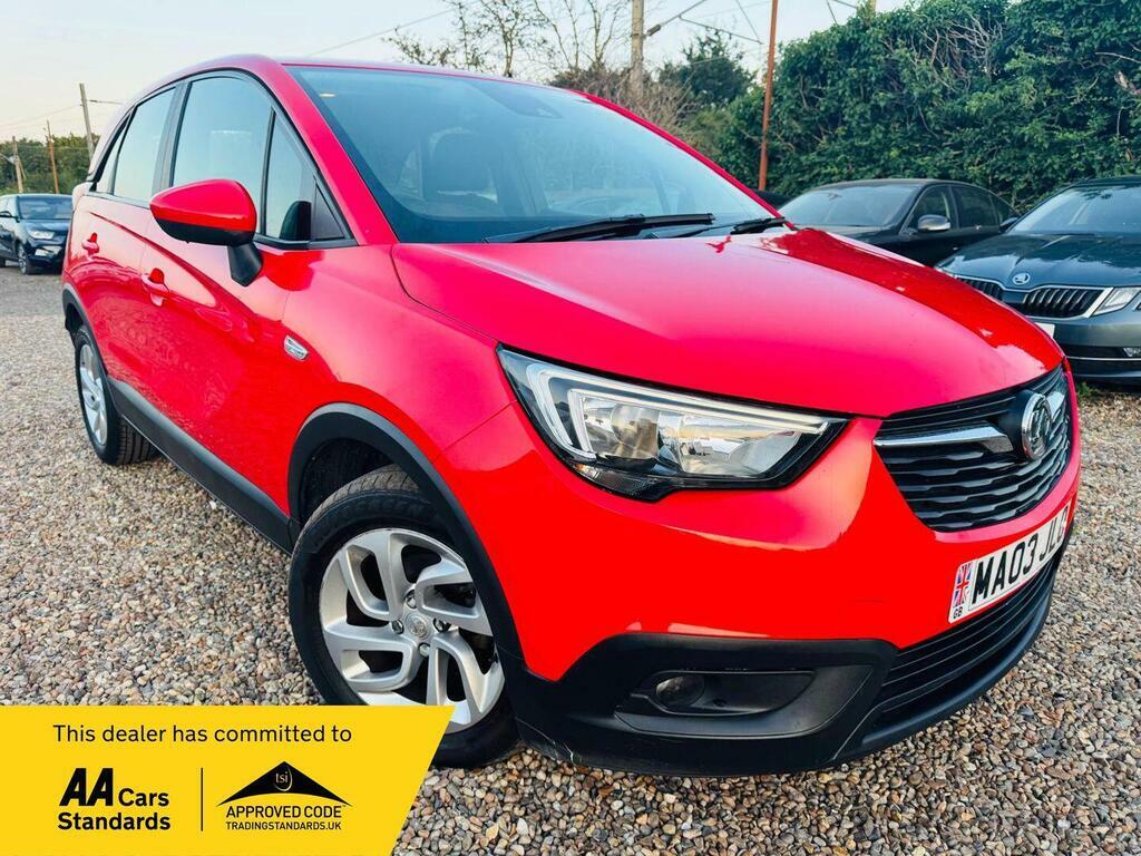 Vauxhall Crossland X 1.2 Se Euro 6 Red