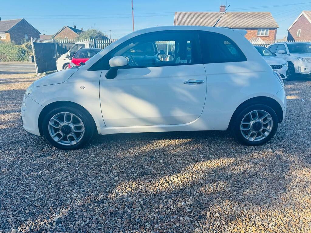 Fiat 500 Lounge Dualogic White #11