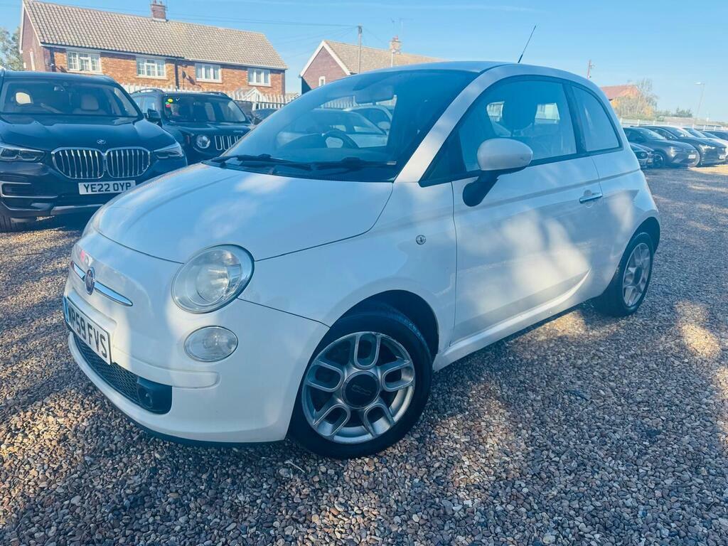 Fiat 500 Lounge Dualogic White #9