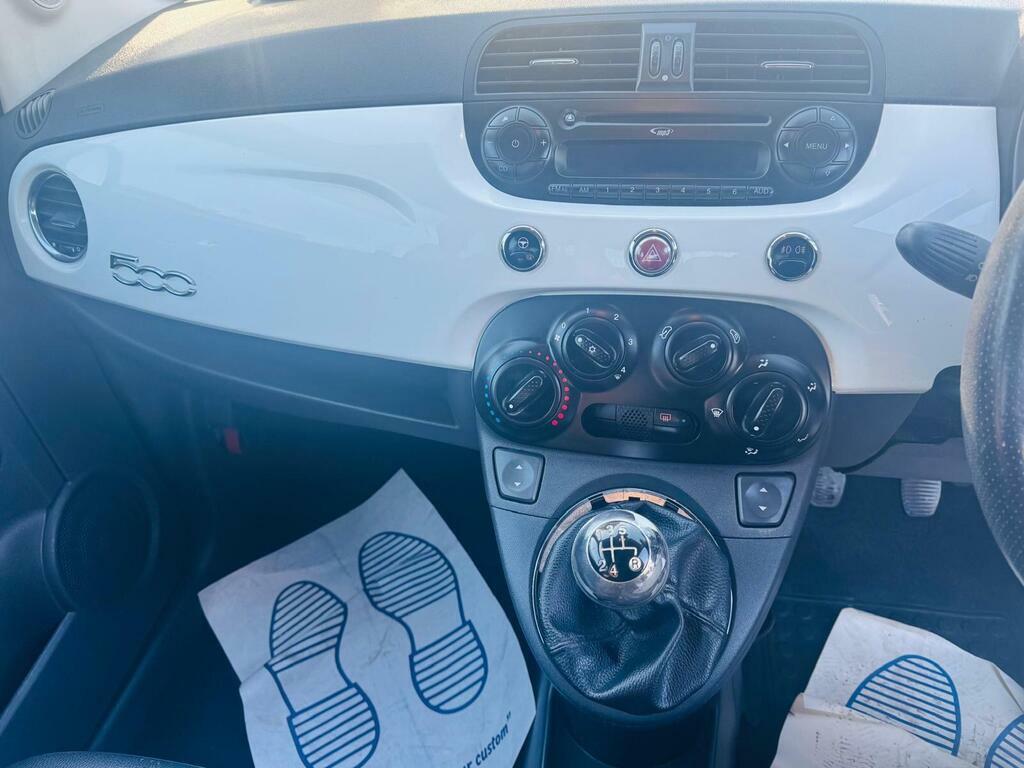 Fiat 500 Lounge Dualogic White #15