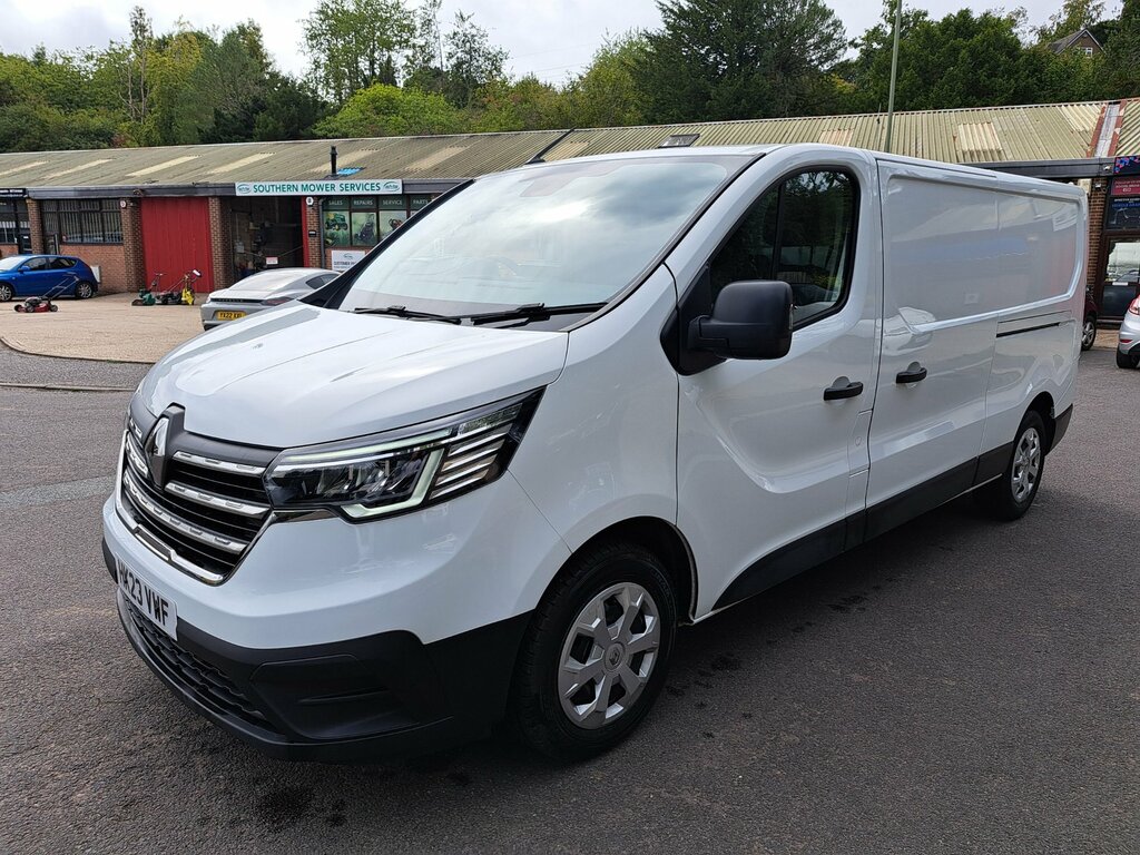 Renault Trafic 2.0 Dci Blue Ll30 Business Panel Van M White