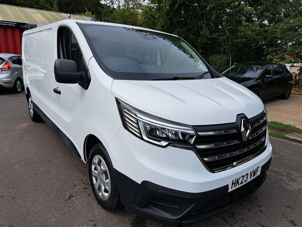 Renault Trafic 2.0 Dci Blue Ll30 Business Panel Van M White #3