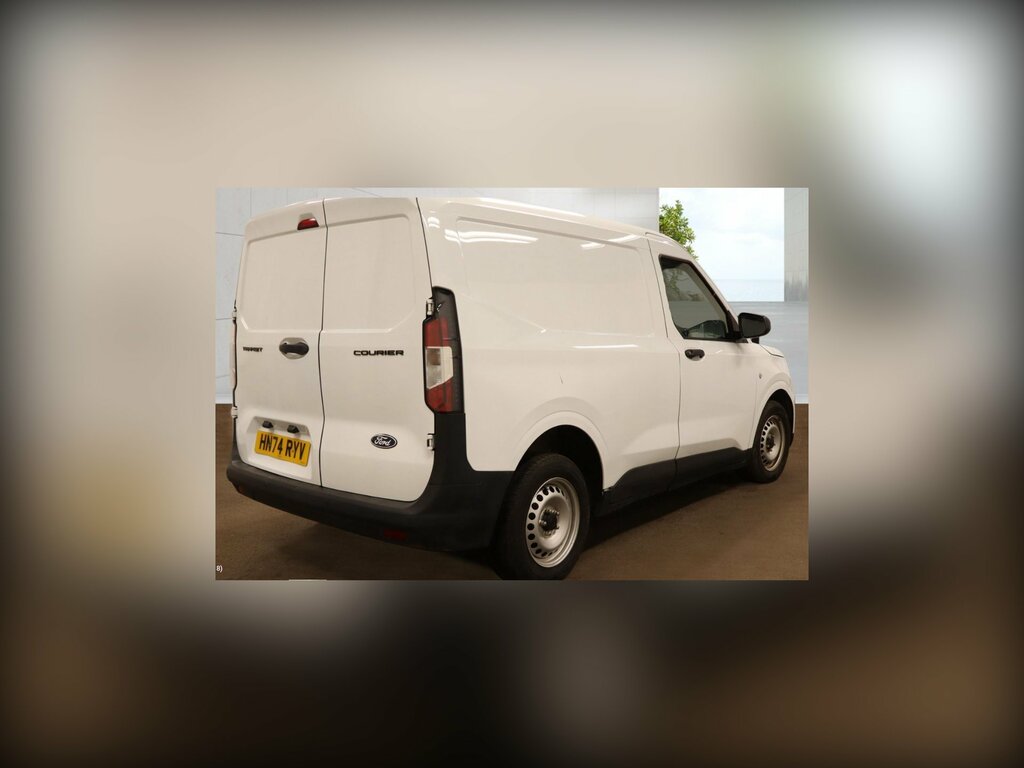 Ford Transit Courier 1.5 Ecoblue Leader Panel Van Swb White #6