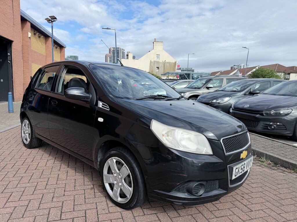 Chevrolet Aveo 1.2 Ls Euro 4 Black #5