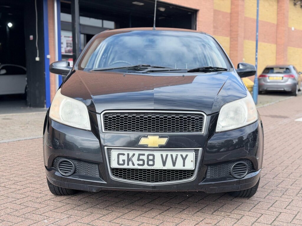 Chevrolet Aveo 1.2 Ls Euro 4 Black #2