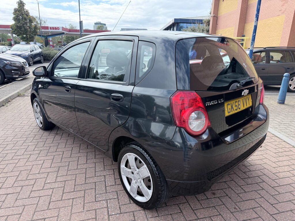 Chevrolet Aveo 1.2 Ls Euro 4 Black #4