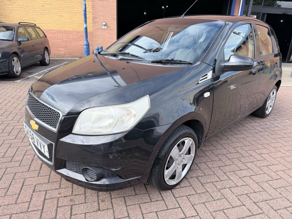 Chevrolet Aveo 1.2 Ls Euro 4 Black #3