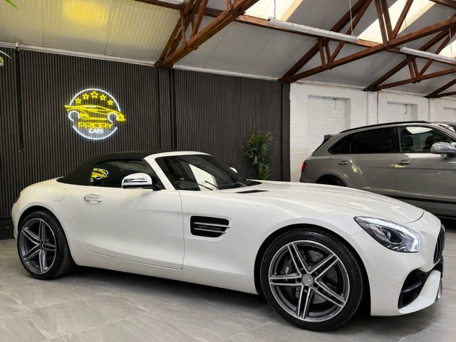 Mercedes-Benz AMG GT 4.0 V8 Biturbo Premium Roadster Spds White #3