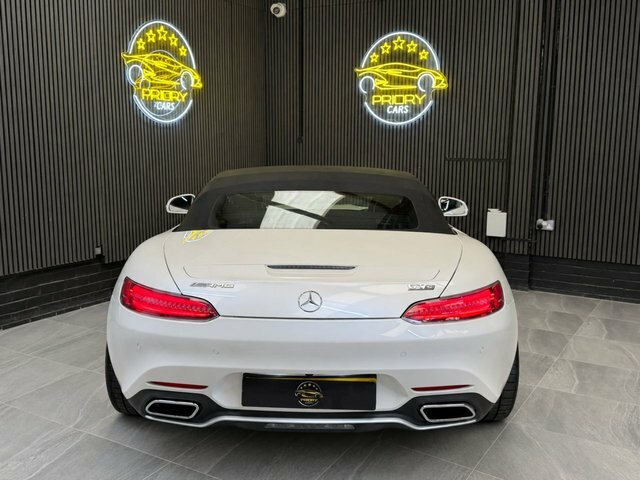 Mercedes-Benz AMG GT 4.0 V8 Biturbo Premium Roadster Spds White #6